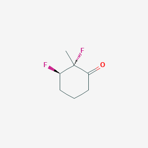 (2R,3R)-2,3-Difluoro-2-Methylcyclohexanone