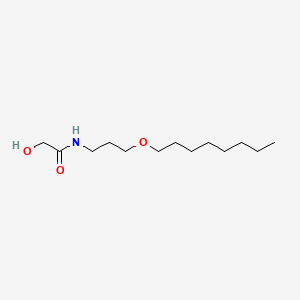 Acetamide, 2-hydroxy-N-[3-(octyloxy)propyl]-