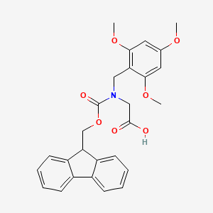 Fmoc-N-(2,4,6-trimethoxybenzyl)-glycine