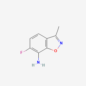 6-Fluoro-3-methylbenzo[d]isoxazol-7-amine