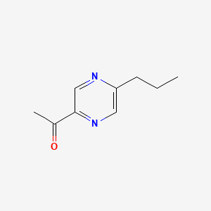 1-(5-Propylpyrazin-2-yl)ethanone