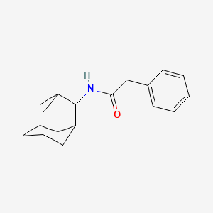molecular formula C18H23NO B5755312 N-(2-adamantyl)-2-phenylacetamide 