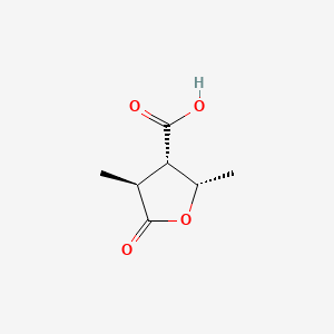 (2S,3S,4S)-2,4-Dimethyl-5-oxotetrahydrofuran-3-carboxylic acid