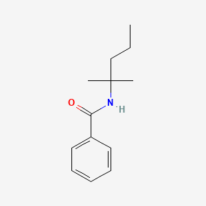 molecular formula C13H19NO B5755718 N-(2-methylpentan-2-yl)benzamide 
