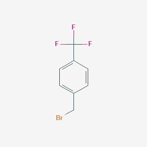 molecular formula C8H6BrF3 B057558 4-(Trifluoromethyl)benzyl bromide CAS No. 402-49-3
