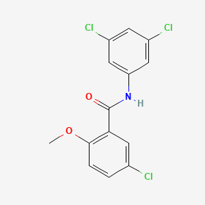 5-chloro-N-(3,5-dichlorophenyl)-2-methoxybenzamide