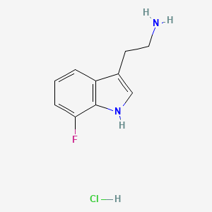 2-(7-Fluoro-1H-indol-3-yl)ethanamine hydrochloride