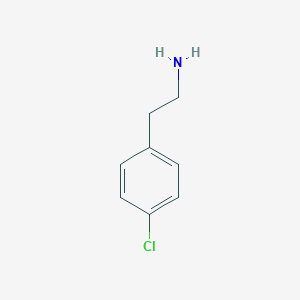 molecular formula C8H10ClN B057563 4-Chlorophenethylamine CAS No. 156-41-2