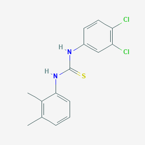 molecular formula C15H14Cl2N2S B5756310 1-(3,4-Dichlorophenyl)-3-(2,3-dimethylphenyl)thiourea 