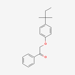 2-[4-(1,1-dimethylpropyl)phenoxy]-1-phenylethanone
