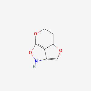 2H,6H-1,4,7-Trioxa-2-azacyclopenta[cd]indene