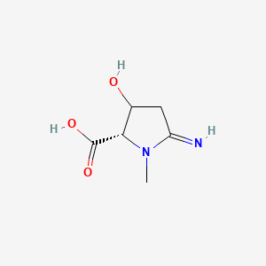 3-Hydroxy-5-imino-1-methyl-L-proline