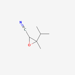 3-Methyl-3-propan-2-yloxirane-2-carbonitrile