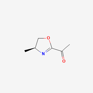 (S)-1-(4-Methyl-4,5-dihydrooxazol-2-yl)ethanone