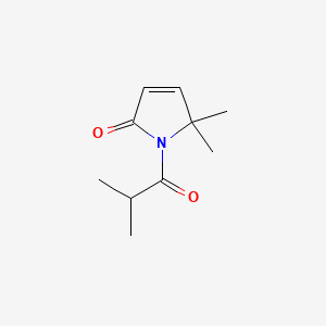 1-Isobutyryl-5,5-dimethyl-1H-pyrrol-2(5H)-one