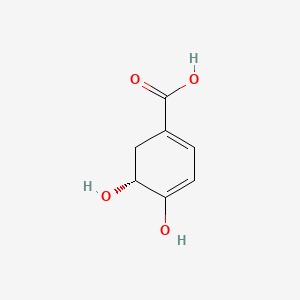 (5R)-4,5-dihydroxycyclohexa-1,3-diene-1-carboxylic acid