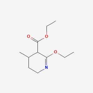 Ethyl 6-ethoxy-4-methyl-2,3,4,5-tetrahydropyridine-5-carboxylate