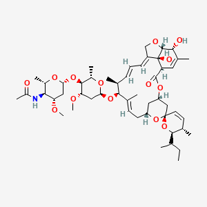 4''-Epiacetylamino-4''-deoxyavermectin B1