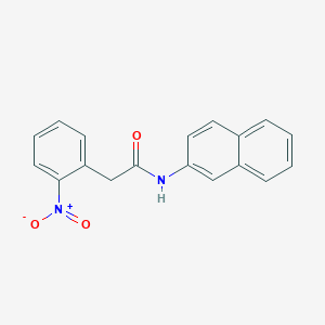 molecular formula C18H14N2O3 B5757241 N-naphthalen-2-yl-2-(2-nitrophenyl)acetamide 