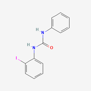 molecular formula C13H11IN2O B5757379 1-(2-Iodophenyl)-3-phenylurea 