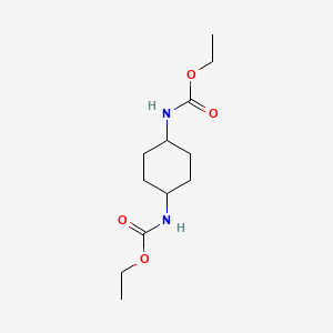 molecular formula C12H22N2O4 B5757416 Diethyl cyclohexane-1,4-diylbiscarbamate 
