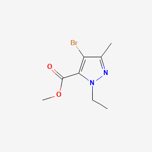 Methyl 4-bromo-1-ethyl-3-methyl-1H-pyrazole-5-carboxylate