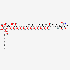 molecular formula C62H115NO24 B575761 Aflastatin A CAS No. 179729-59-0