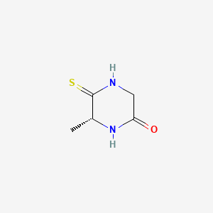 (R)-6-methyl-5-thioxopiperazin-2-one