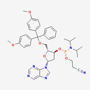 molecular formula C40H47N6O6P B575776 2'-Deoxynebularine cep CAS No. 178925-28-5