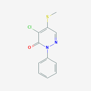 molecular formula C11H9ClN2OS B5757905 Pyridazinone, 2-4 