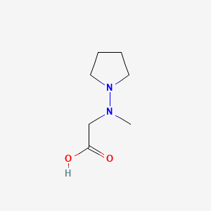 B575800 N-Methyl-N-pyrrolidin-1-ylglycine CAS No. 161975-85-5