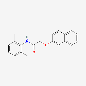 molecular formula C20H19NO2 B5758240 N-(2,6-dimethylphenyl)-2-(naphthalen-2-yloxy)acetamide 