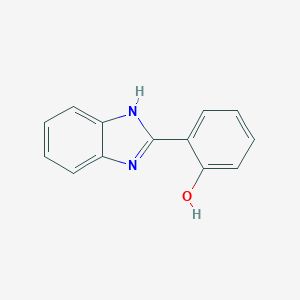 molecular formula C13H10N2O B057587 Phenol, 2-(1H-benzimidazol-2-yl)- CAS No. 2963-66-8