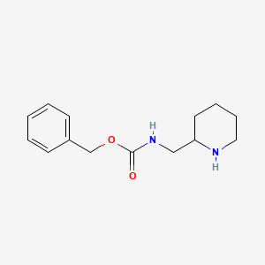 molecular formula C14H20N2O2 B575900 Benzyl (piperidin-2-ylmethyl)carbamate CAS No. 184044-09-5
