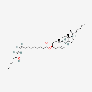 molecular formula C45H76O3 B575902 (+/-)13-HODE cholesteryl ester CAS No. 167354-91-8