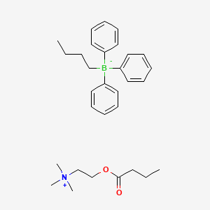 molecular formula C31H44BNO2 B575969 Borate V CAS No. 182442-81-5