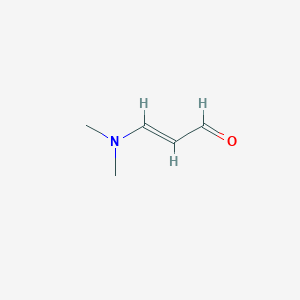 molecular formula C5H9NO B057599 3-(Dimethylamino)acrylaldehyde CAS No. 927-63-9