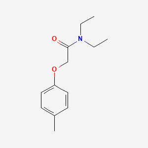 molecular formula C13H19NO2 B5760048 N,N-Diethyl-2-(p-tolyloxy)acetamide 