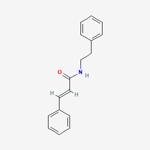 molecular formula C17H17NO B5760315 2-Propenamide, 3-phenyl-N-(2-phenylethyl)-, (2E)- 