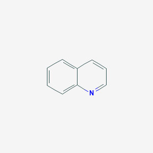 molecular formula C9H7N B057606 Quinoline CAS No. 91-22-5