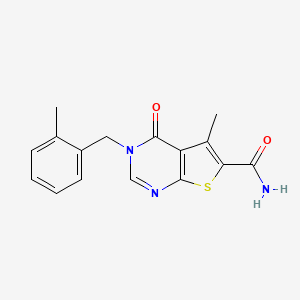 molecular formula C16H15N3O2S B5761371 MFCD07656494 