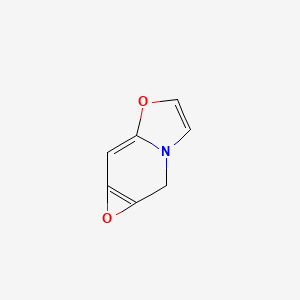 7H-[1,3]Oxazolo[3,2-a]oxireno[d]pyridine