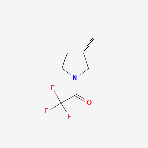 2,2,2-Trifluoro-1-[(3S)-3-methyl-1-pyrrolidinyl]ethanone