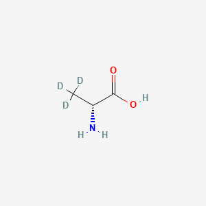 molecular formula C3H7NO2 B576176 D-Alanine-d3 