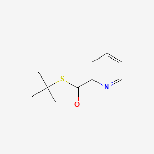 molecular formula C10H13NOS B576177 S-tert-butyl pyridine-2-carbothioate CAS No. 170967-88-1