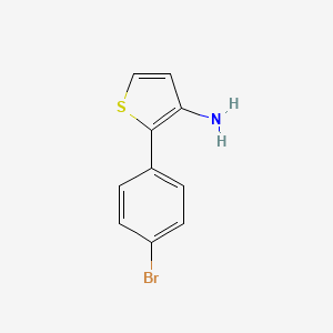 2-(4-Bromophenyl)thiophen-3-amine