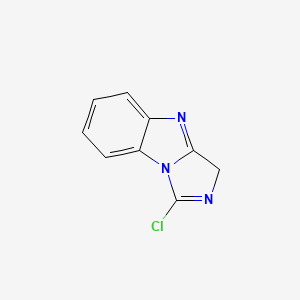 1-chloro-3H-imidazo[1,5-a]benzimidazole