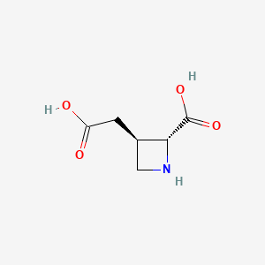 (2R,3R)-3-(carboxymethyl)azetidine-2-carboxylic acid