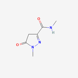 N,1-Dimethyl-5-oxo-4,5-dihydro-1H-pyrazole-3-carboxamide