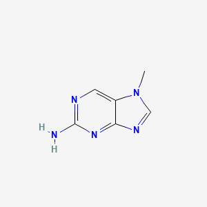 molecular formula C6H7N5 B576214 7-Methyl-7H-purin-2-amine CAS No. 188799-53-3